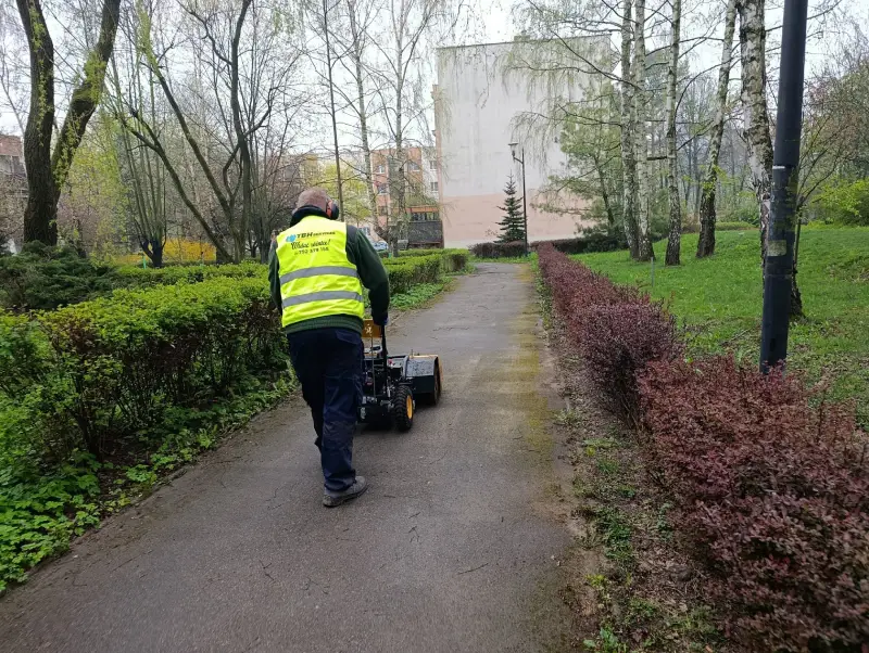 czyszczenie zamiatarką Katowice